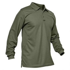 MAGCOMSEN Long Sleeve Golf Shirts