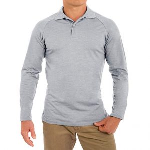 Comfortably Collared Long Sleeve Golf Shirts