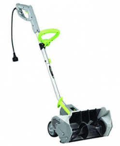 Earthwise 12 AMP Electric Snow Thrower Power Shovel with Wheels Snow Blower SN70014 RFB Snow - Electric Snow Shovel with Wheels