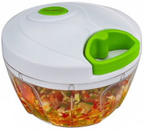 Brieftons Manual Food Chopper, Compact and Powerful Hand Held Vegetable