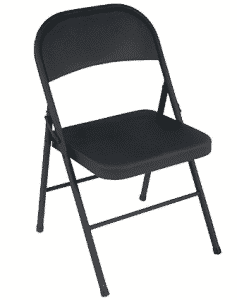 Cosco All Steel 4-Pack Folding Chair - folding chairs