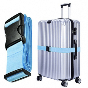 Hibate Adjustable Travel Luggage Straps Suitcase Strap Belts