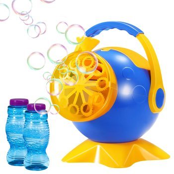 10. Geekper Bubble Machine, Automatic Bubble Blower for Kids