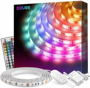 8. Govee 16.4Ft RGB Light Strip Kits (Waterproof)
