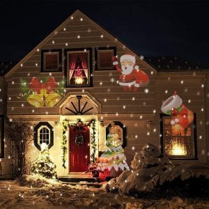 LED Laser Christmas and Holiday Lights Projector for Outdoor