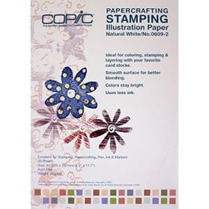 COPIC MARKERS STAMPING ILLUSTRATION PAPER