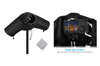 2. Powerextra Professional Waterproof Camera Rain Cover Protector