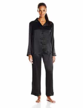 Women's 100% Mulberry Silk Long Pajama Set