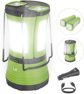 1. LE LED Camping Lantern Rechargeable, 600LM