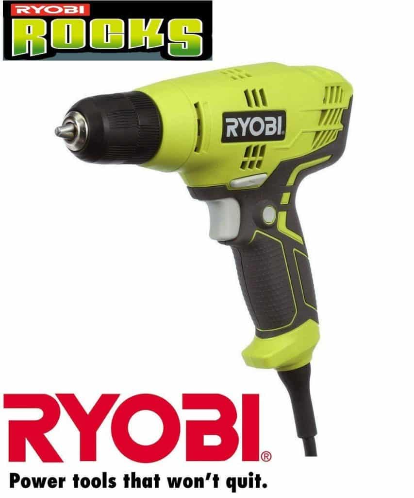 Ryobi ZRD43K 5.5-Amp 3/8 in. Variable Speed Drill
