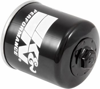 10. K&N Motorcycle Oil Filter - High Performance Black Oil Filter