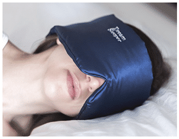 #1 Rated - Dream Sleeper ® Sleep Mask Blocks Out 100% Of All Light. Master Your Sleep