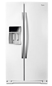 Whirlpool WRS970CIDH 20.0 Cu. Ft. White Ice Counter Depth Side-By-Side Refrigerator
