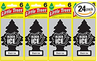 Little Trees U6P-60155 Black Ice Air Freshener