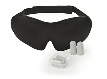 Luxury Sleep Mask with Ear Plugs