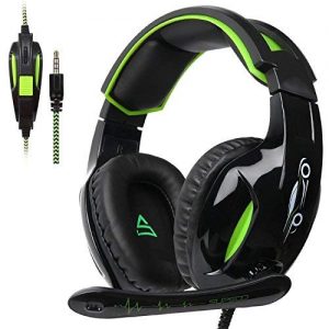 Xbox One Headset PS4 Gaming Headset with Mic LED Lights