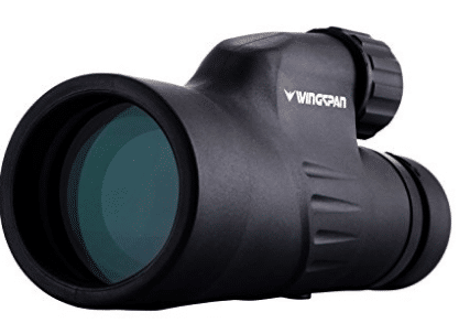 Wingspan Optics Explorer High Powered 12X50 Monocular. Waterproof Monoculars