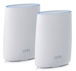 NETGEAR Orbi Home WiFi System: AC3000 Tri Band Home Network with Router & Satellite Extender