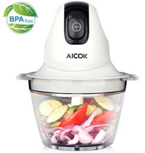 Aicok Electric Food Chopper, Mini Food Processor
