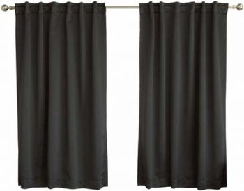 2. Best Home Fashion Thermal Insulated Blackout Curtains