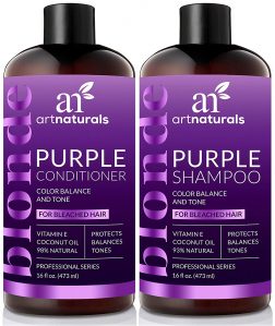 ArtNaturals Purple Shampoo and Conditioner Set