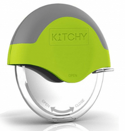 Kitchy Pizza Cutter Wheel with Protective Blade Guard