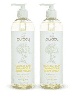 Puracy Natural Baby Shampoo & Body Wash