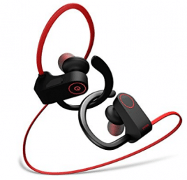 Waterproof Bluetooth Headphones, Otium Best Wireless Sports Earphones w/ Mic IPX7 Waterproof HD Stereo Sweatproof In Ear Earbuds for Gym Running Workout 8 Hour Battery Noise Cancelling Headsets