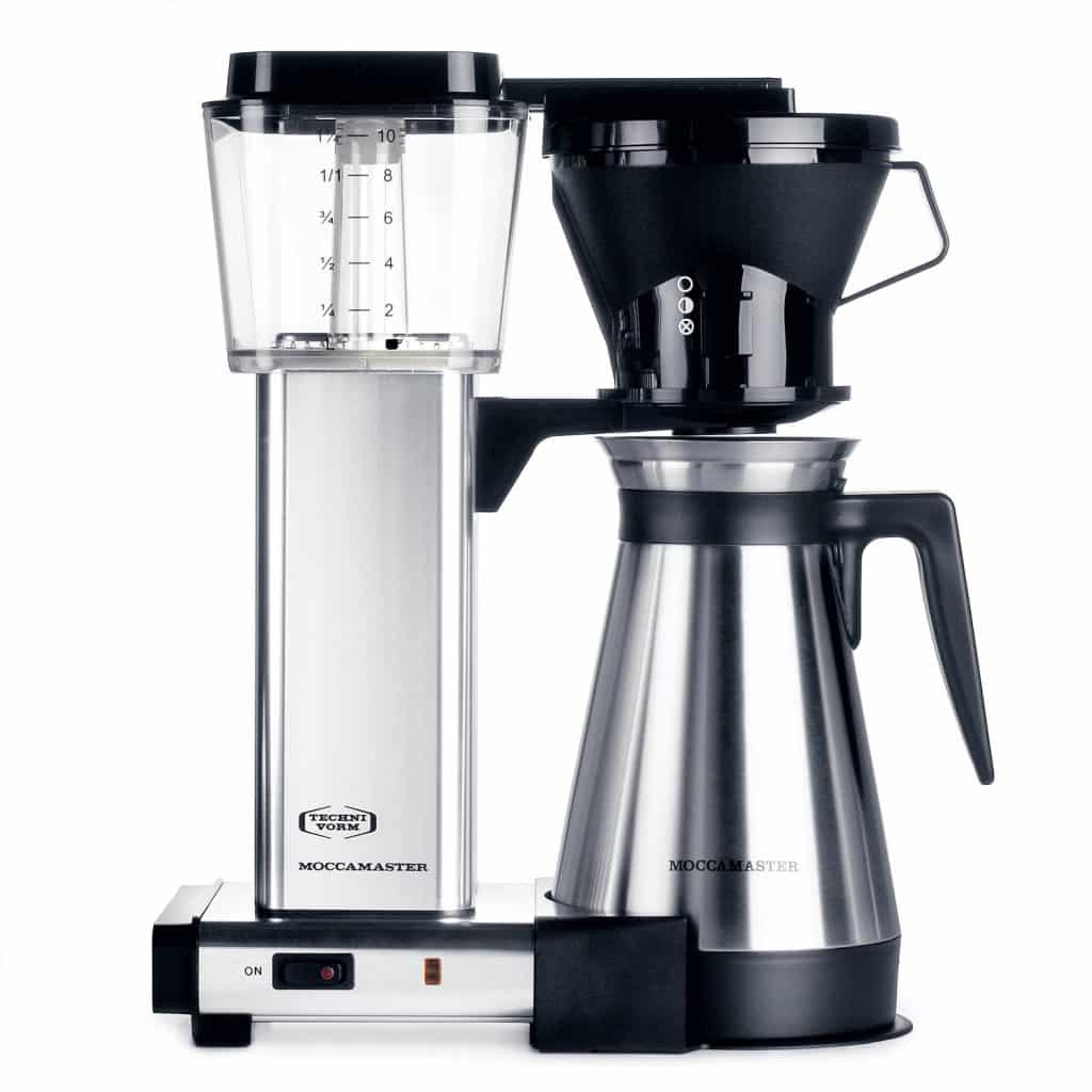 Technivorm Moccamaster, Moccamaster KBT 10-Cup Coffee Brewer with Thermal Carafe