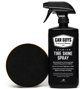 Tire Shine Spray - Best Tire Dressing Car Care Kit for Car Tires after a Car Wash