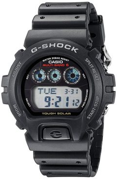 Casio Men's G-Shock GW6900-1 Tough Solar Black Resin Sport Watch