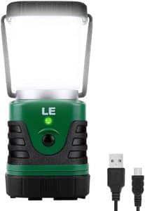 4. LE LED Camping Lantern Rechargeable