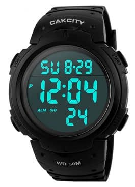 CakCity Men's Digital Sports Watch