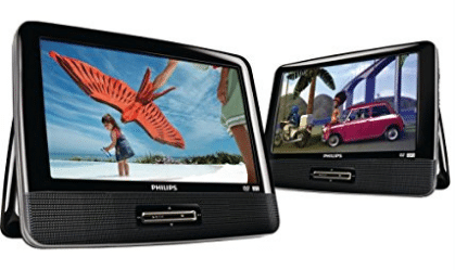 Philips PD9016/37 9-inch Portable LCD Dual DVD player 