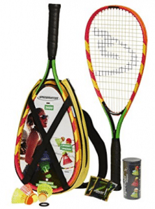 Speedminton S600 Set - Original Speed ​​Badminton / Crossminton Starter Set including 2 rackets