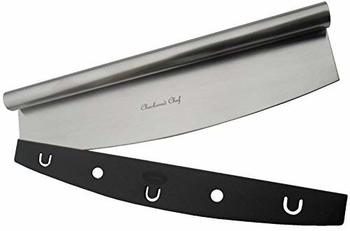 5. Checkered Chef Pizza Cutter Sharp Rocker Blade