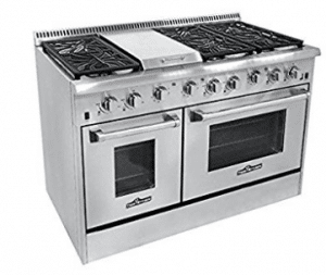 Thor Kitchen HRG4804U 6 Burner Gas Range with Double Oven