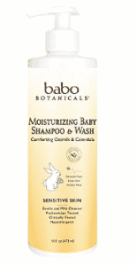 Babo Botanicals Moisturizing Baby Shampoo and Wash Oatmilk Calendula