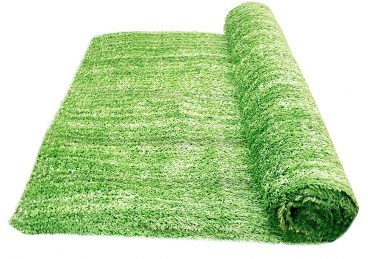 Artificial Grass Area Rug – Grass Height: 0.4" - Size: 4-feet x 6-feet - Perfect Color