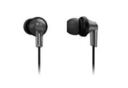 Panasonic Wireless Bluetooth In-Ear Headphones with Sound Mic Controller & Quick Charge Function Black, Waterproof Bluetooth Headphones