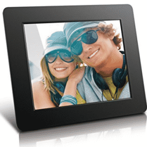 Aluratek (ADPF08SF) 8 Inch Digital Photo Frame