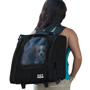 Pet Gear I-GO2 Sport Roller Backpack for cats and dogs up