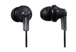 Panasonic RP-HJE120-PPK In-Ear Headphone, Waterproof Bluetooth Headphones
