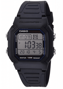 Casio Men's W800H-1AV Classic Sport Watch with Black Band