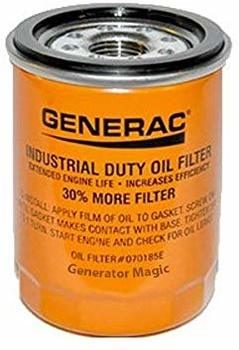 8. Generac Car Oil Filter 90 Logo ORNG-CAN