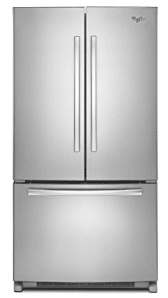 Whirlpool WRF540CWBM 19.6 Cu. Ft. Stainless Steel Counter Depth French Door Refrigerator