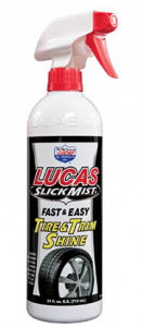 Lucas Oil 10513 Slick Mist Tire and Trim Shine 