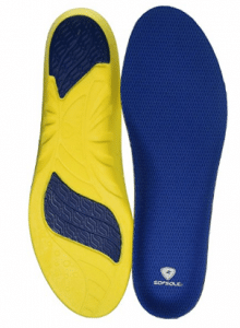 Sof Sole Athlete Full Length Comfort Neutral Arch Replacement Shoe Insole/Insert