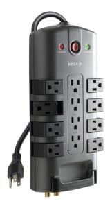 Belkin 12-Outlet Pivot-Plug Power Strip Surge Protector