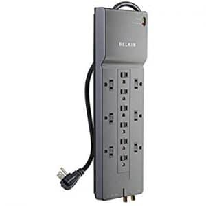  Belkin BE112230-08 12-Outlet Power Strip Surge Protector